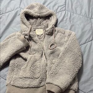 Ashley Gray Sherpa Hoodie